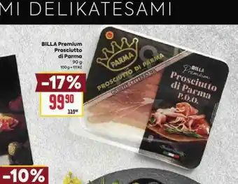 Billa Prosciutto di parma nabídka