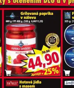 Norma Grilovaná paprika v nálevu nabídka