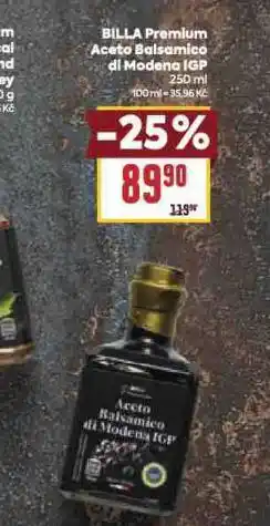 Billa Aceto balsamico di modena igp nabídka