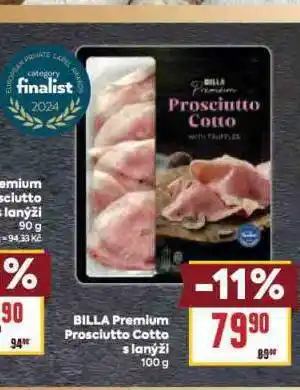 Billa Prosciutto cotto s lanýži nabídka