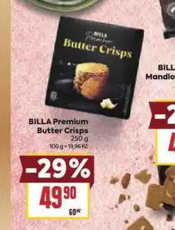 Billa Butter crisps nabídka