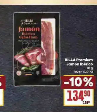 Billa Jamon ibérico nabídka