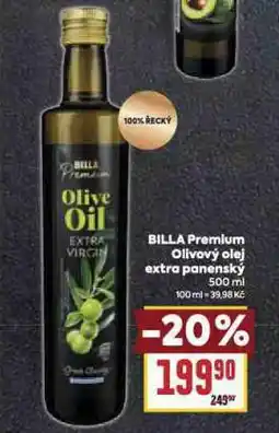 Billa Olivový olej extra panenský nabídka