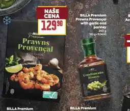 Billa Prawns provencal with garlic and parsley nabídka