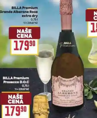 Billa Grande alberone rose extra dry nabídka