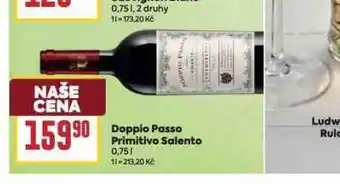 Billa Doppio passo primitivo salento nabídka