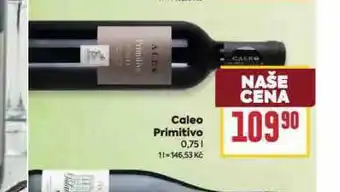 Billa Caleo primitivo nabídka