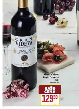 Billa Gran videva rioja crianza nabídka