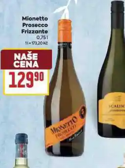 Billa Mionetto prosecco frizzante nabídka