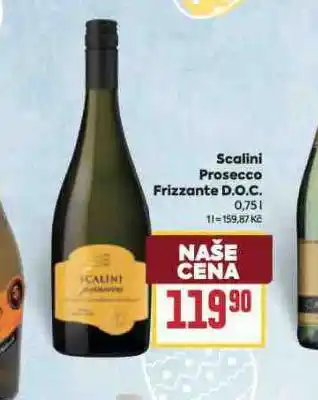 Billa Scalini prosecco frizzante d.o.c nabídka