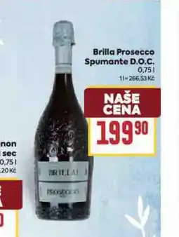 Billa Brilla prosecco spumante d.o.c nabídka