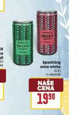Billa Sparkling wine white nabídka