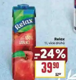 Billa Relax nabídka