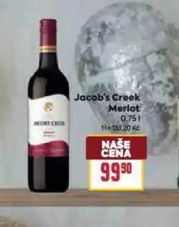 Billa Jacob´s creek merlot nabídka