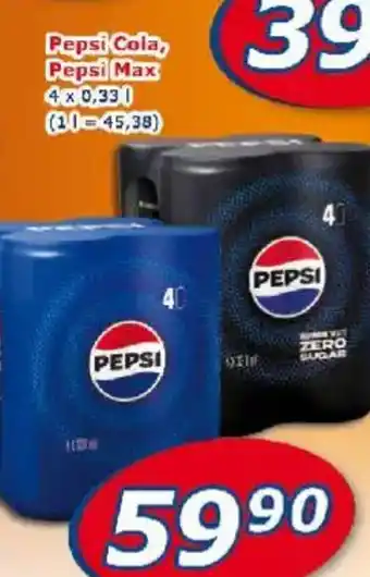 ESO MARKET Pepsi cola, pepsi max nabídka