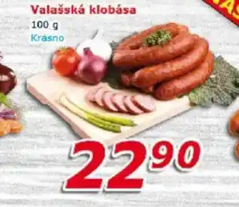 ESO MARKET Valašská klobása nabídka