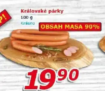 ESO MARKET Královské párky nabídka