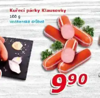 ESO MARKET Kuřecí párky klausovky nabídka