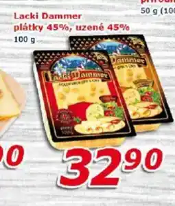 ESO MARKET Lacki dammer plátky 45%, uzené 45% 100 g nabídka