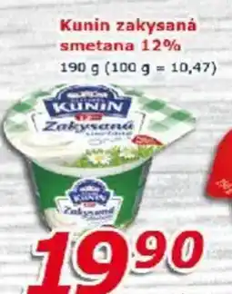 ESO MARKET Kunin zakysaná smetana 12% nabídka