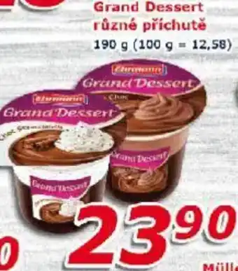 ESO MARKET Grand dessert různé příchutě nabídka