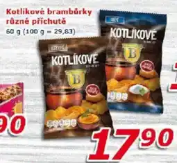 ESO MARKET Kotlíkové brambůrky různé příchutě nabídka