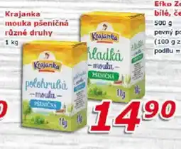 ESO MARKET Krajanka mouka pšeničná různé druhy nabídka