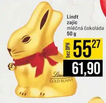 Jip Lindt zajíc mléčná čokoláda nabídka