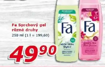 ESO MARKET FA Sprchový gel různé druhy nabídka