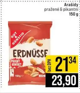 Jip Arašídy pražené & pikantní nabídka