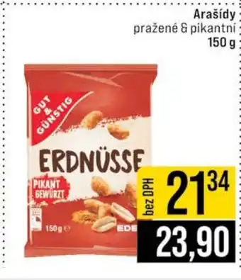 Jip Arašídy pražené & pikantní nabídka