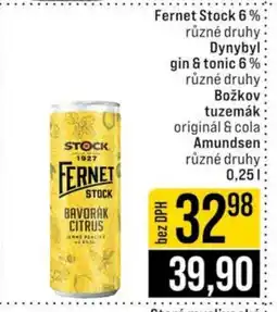 Jip Fernet Stock 6% nabídka