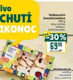 Billa Velikonoční linecká kolekce klub 300 g nabídka