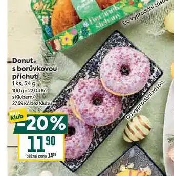 Billa Donut s borůvkovou příchutí 1 ks, 54 g nabídka