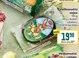 Billa Velikonoční vejce 110 g nabídka