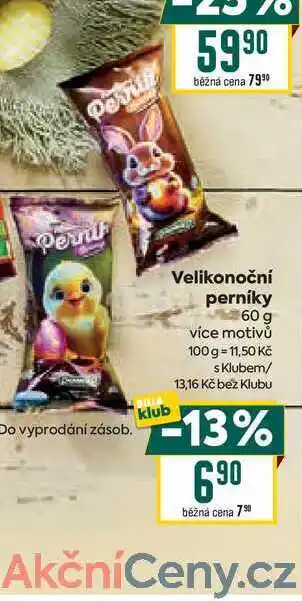 Billa Velikonoční perníky 60 g nabídka