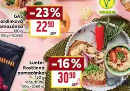 Billa Lunter Rostlinná pomazánka 150 g nabídka