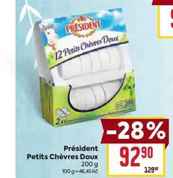 Billa Président Petits Chèvres Doux 200 g nabídka