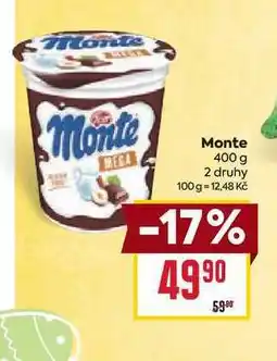 Billa Monte 400 g nabídka