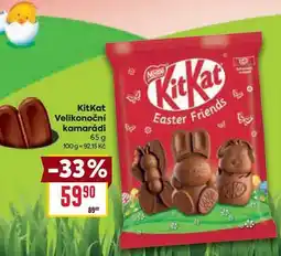 Billa KitKat Velikonoční kamarádi 65 g nabídka