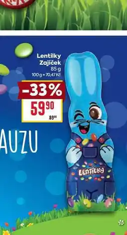 Billa Lentilky Zajíček 85 g nabídka