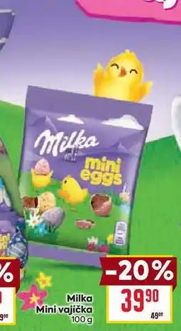 Billa Milka Mini vajíčka 100 g nabídka