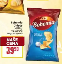 Billa Bohemia Chipsy od 120 g nabídka