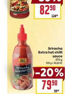 Billa Sriracha Extra hot chilli sauce 475 g nabídka