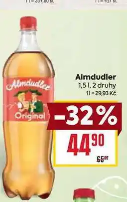 Billa Almdudler 1,5l nabídka