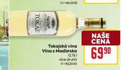 Billa Tokajská vína Vina z Maďarska 0,75l nabídka