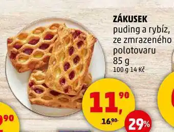 Penny Market ZÁKUSEK puding a rybíz, ze zmrazeného polotovaru, 85 g nabídka