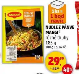 Penny Market NUDLE Z PÁNVE MAGGI různé druhy, 185 g nabídka