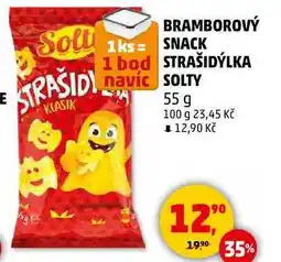 Penny Market BRAMBOROVÝ SNACK STRAŠIDÝLKA SOLTY, 55 g nabídka