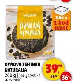 Penny Market DÝŇOVÁ SEMÍNKA NATURALIA, 200 g nabídka